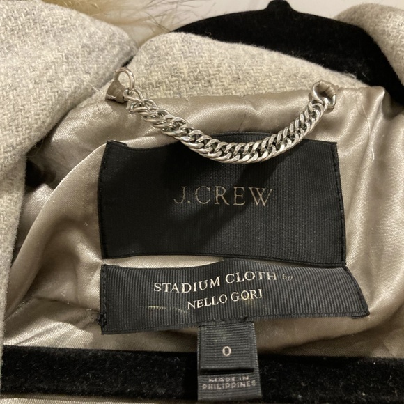 Jcrew Chateau Parka in Italian stadium-cloth wool Size 0 Small - Picture 9 of 11